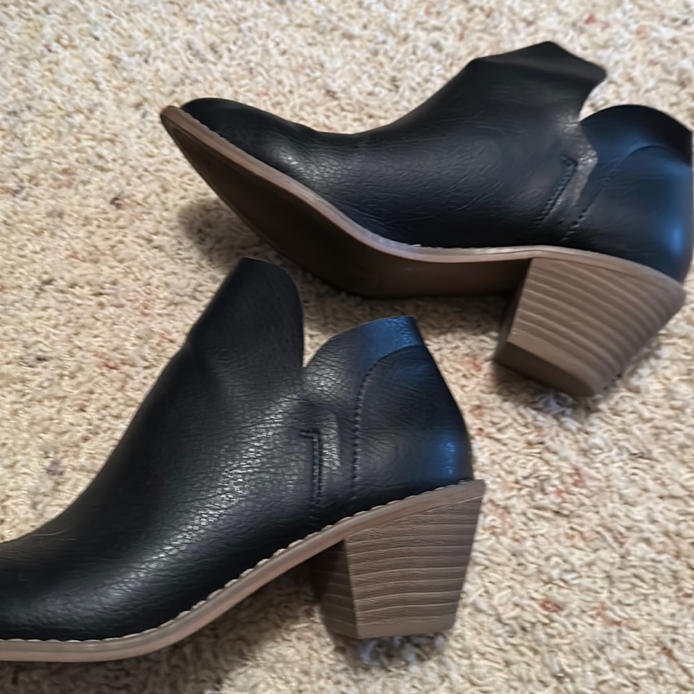 Black booties